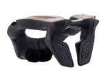 YOUTH NECK SUPPORT - BLACK/ORANGE