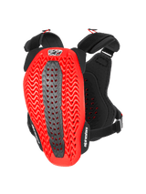 A-5 PLASMA CHEST PROTECTOR - Black/Red/WHITE