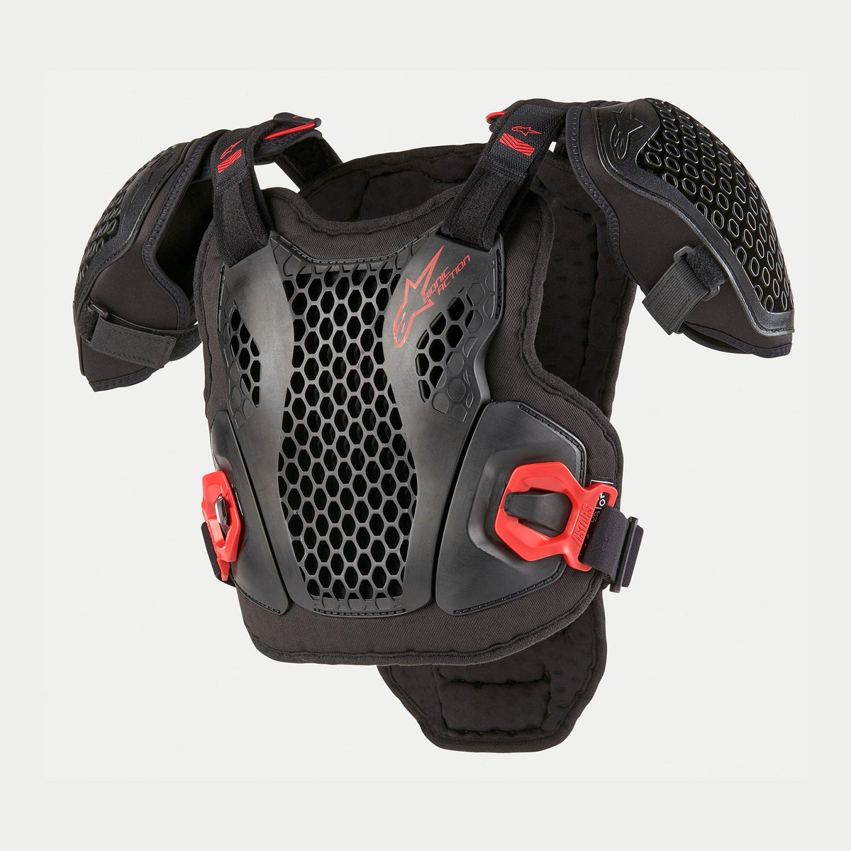 BIONIC ACTION YOUTH CHEST PROTECTOR - Black/Red