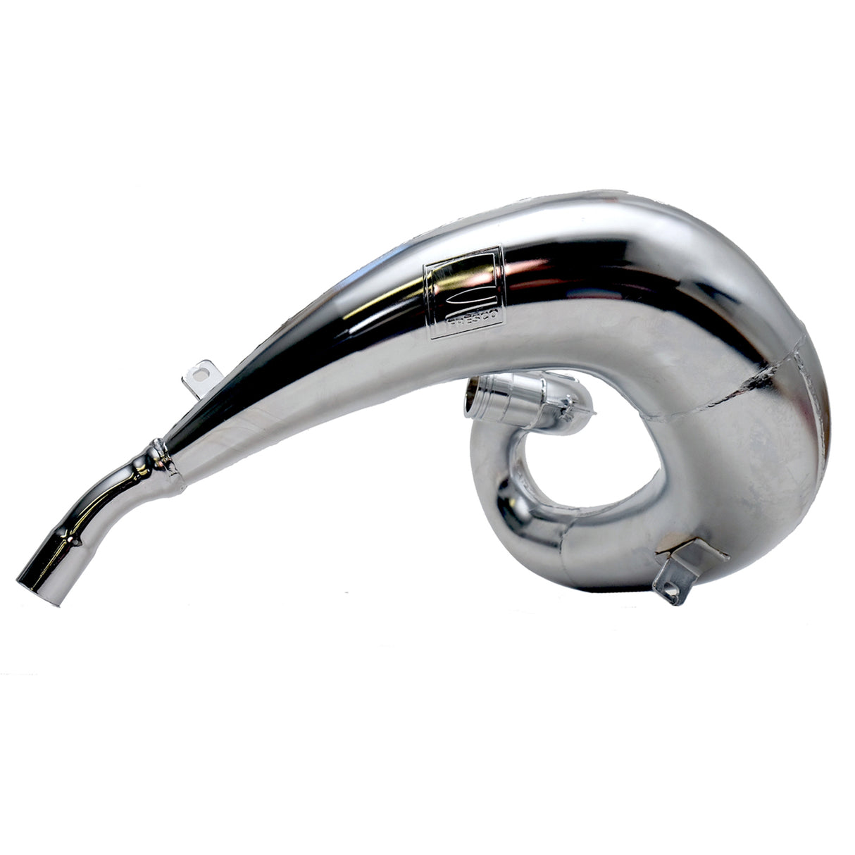 Fresco Exhaust Front Pipe (Chrome) Gas Gas EC250/300 12-17