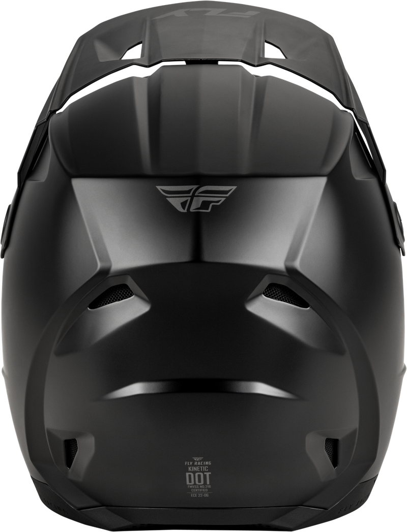 Kinetic 2025 Solid Youth Helmet - Matte Black