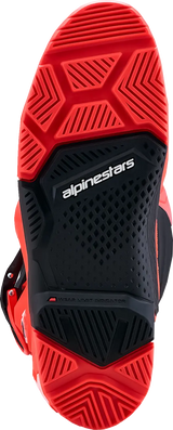 TECH 7 ENDURO BOOTS -  RED FLUO BLACK
