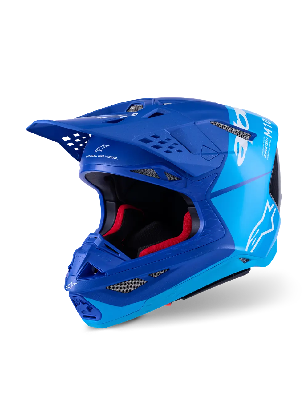 HELMET SM10 FLOOD MET BLUE/MED BLUE/BLACK CARBON