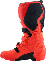 TECH 7 ENDURO BOOTS -  RED FLUO BLACK