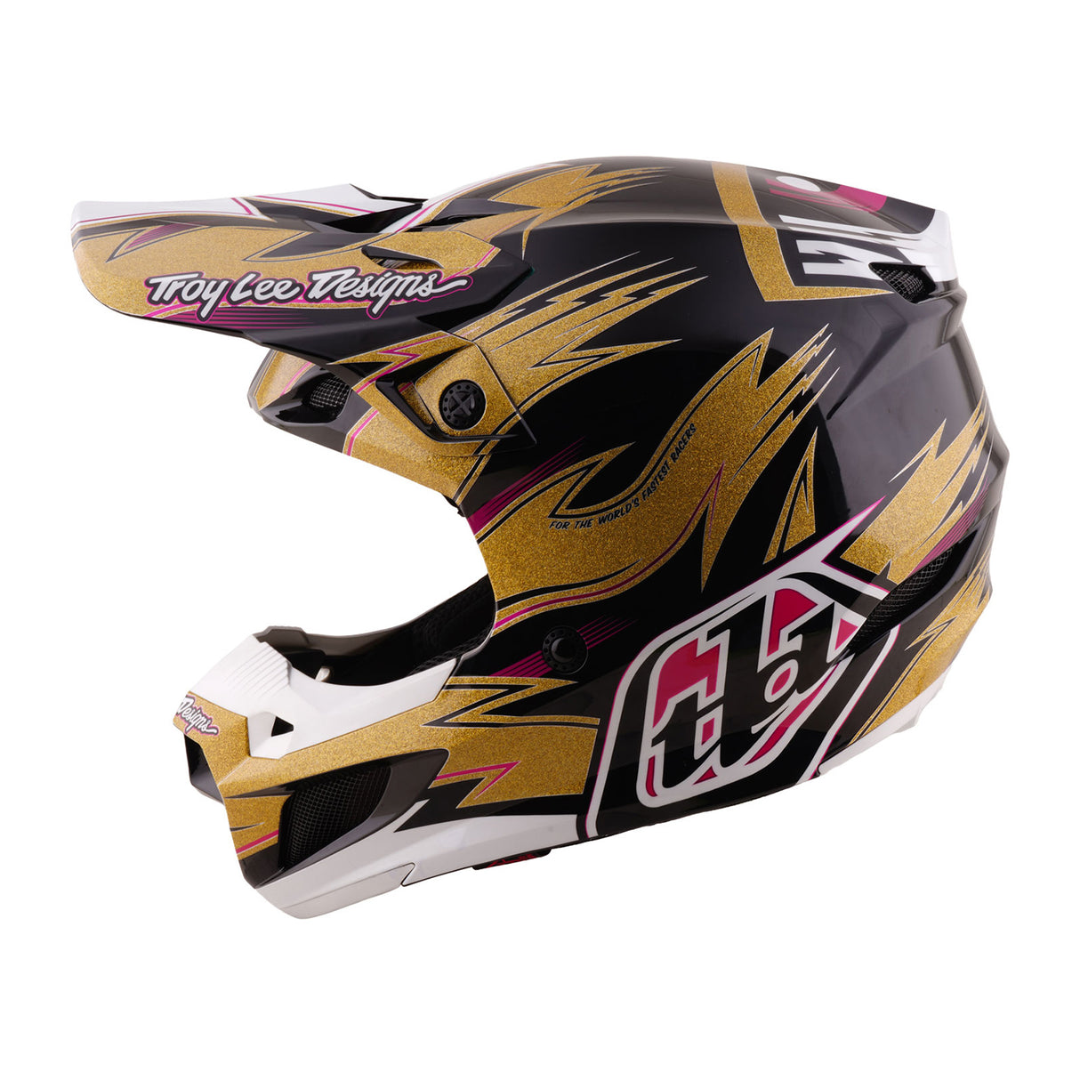 Troy Lee Designs SE5 POLYCARBONATE Helmet w/Mips Limited Edition Cyclops (Gold / Black)