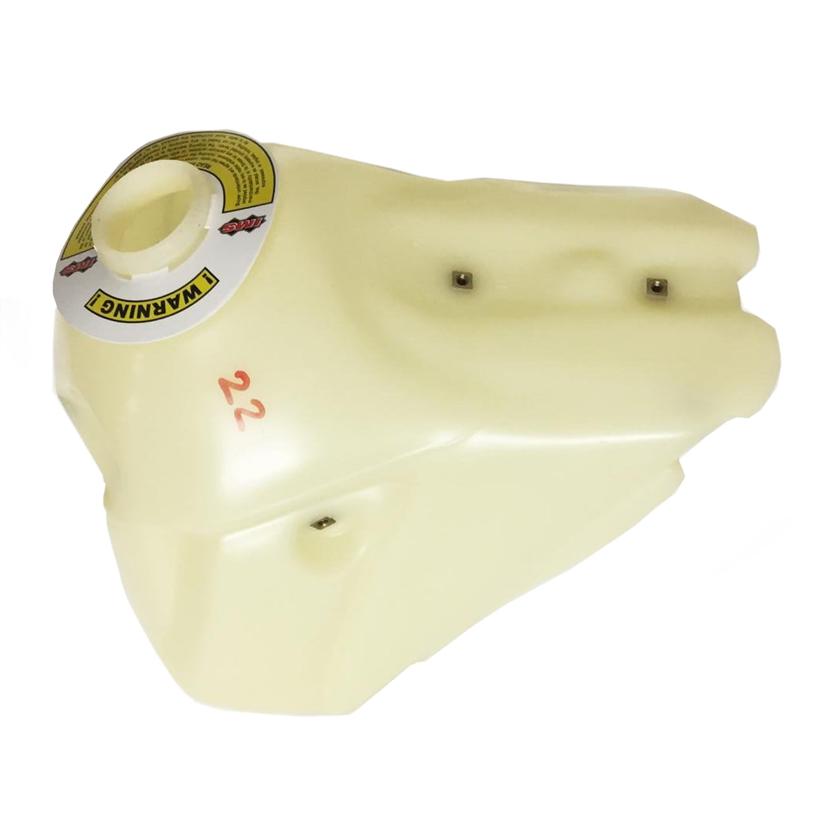 IMS Fuel Tank 2.4 gal Natural Screw Cap, Kawasaki KX80 1991-2013, 113134-N2