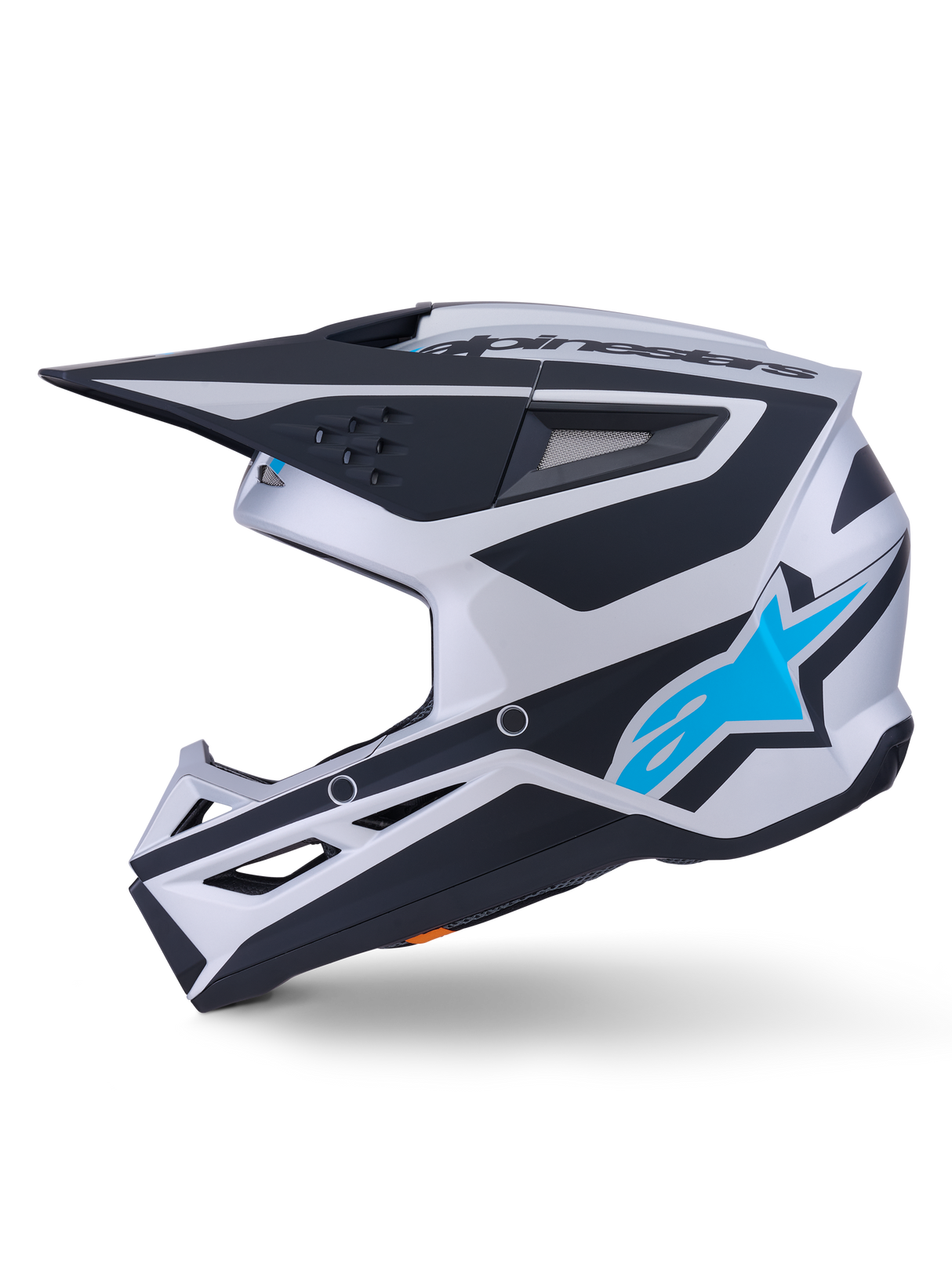 SM3 HEAT HELMET ECE06 - SILVER/BLUE/BLACK