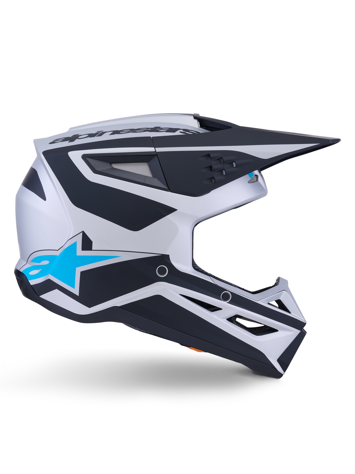 SM3 HEAT HELMET ECE06 - SILVER/BLUE/BLACK