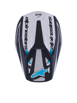 SM3 HEAT HELMET ECE06 - SILVER/BLUE/BLACK