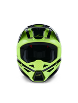 SM3 HEAT HELMET ECE06 - YELLOW FLUO/BLACK