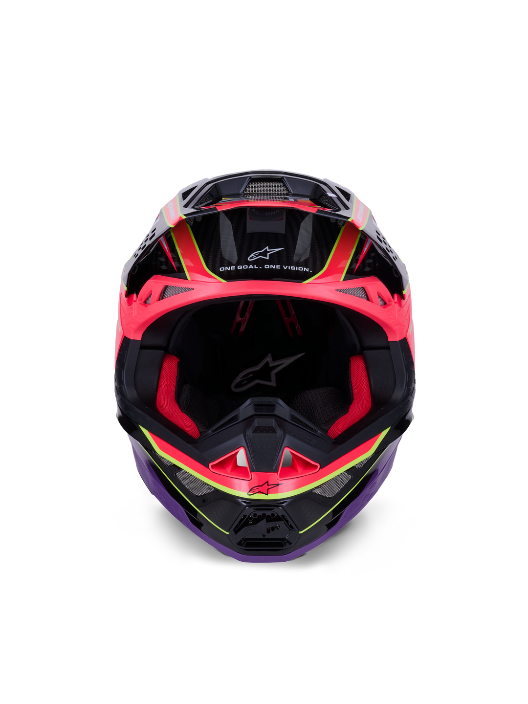 SUPERTECH S-M10 ERA HELMET ECE 22.06 - PINK/VIOLET/YELLOW FLUO