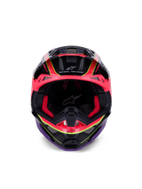 SUPERTECH S-M10 ERA HELMET ECE 22.06 - PINK/VIOLET/YELLOW FLUO