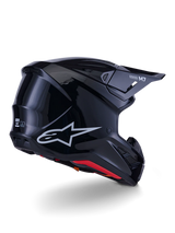 SM7 SOLID HELMET ECE06 - BLACK
