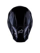 SM7 SOLID HELMET ECE06 - BLACK