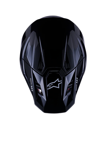 SM7 SOLID HELMET ECE06 - BLACK