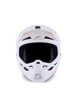 SM7 SOLID HELMET ECE06 - WHITE