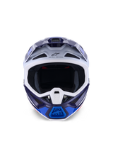 SM7 RISE HELMET ECE06 - BLUE/WHITE