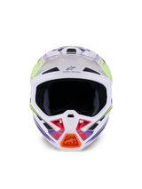 SM7 FUSE HELMET ECE06 - WH/YELLOW FLUO/PURPLE