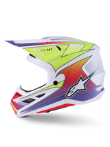 SM7 FUSE HELMET ECE06 - WH/YELLOW FLUO/PURPLE