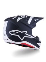 SM7 DASHER HELMET ECE06 - BLACK/WHITE/