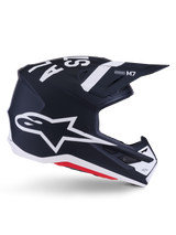 SM7 DASHER HELMET ECE06 - BLACK/WHITE/