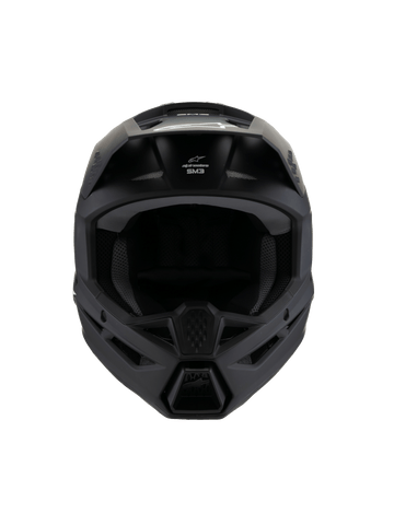SM3 YOUTH SOLID HELMET ECE06 - BLACK