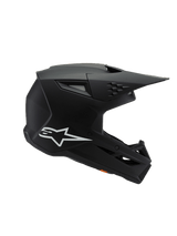 SM3 YOUTH SOLID HELMET ECE06 - BLACK