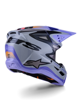 JETTSON SM3 HELMET ECE06 - GRAY PURPLE/BLACK