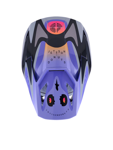 JETTSON SM3 HELMET ECE06 - GRAY PURPLE/BLACK
