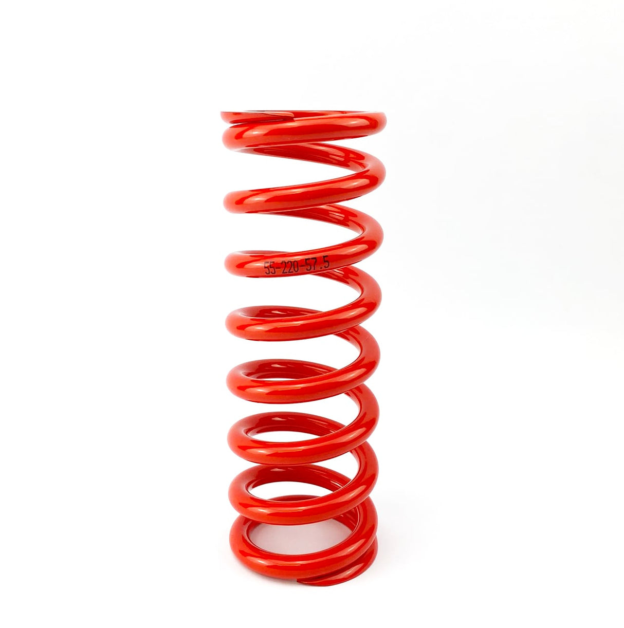 K-Tech Shock Absorber Spring -57.5N (55x220) Red, 55-220-575, HIGH PERFORMANCE SHOCK SPRING, K-TECH SUSPENSION