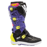 Sidi Crossfire 3 SRS CE Boots Violet/Black/Fluo Yellow