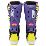 Sidi Crossfire 3 SRS CE Boots Violet/Black/Fluo Yellow