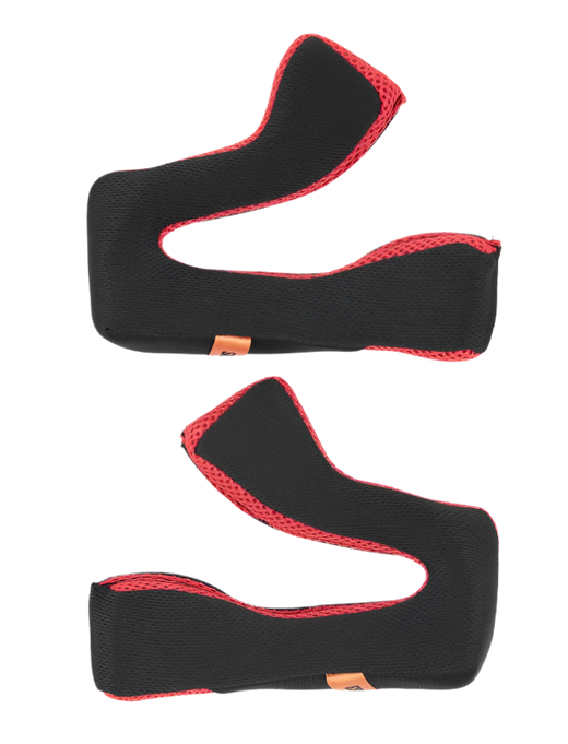 CHEEK PAD SET S-M5 "+ 5 MM" - GRAY Alpinestars motocross kit