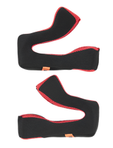 CHEEK PAD SET S-M5 "+ 5 MM" - GRAY Alpinestars motocross kit