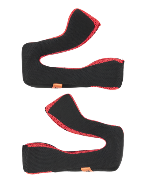 CHEEK PAD SET S-M5 "+ 5 MM" - GRAY Alpinestars motocross kit