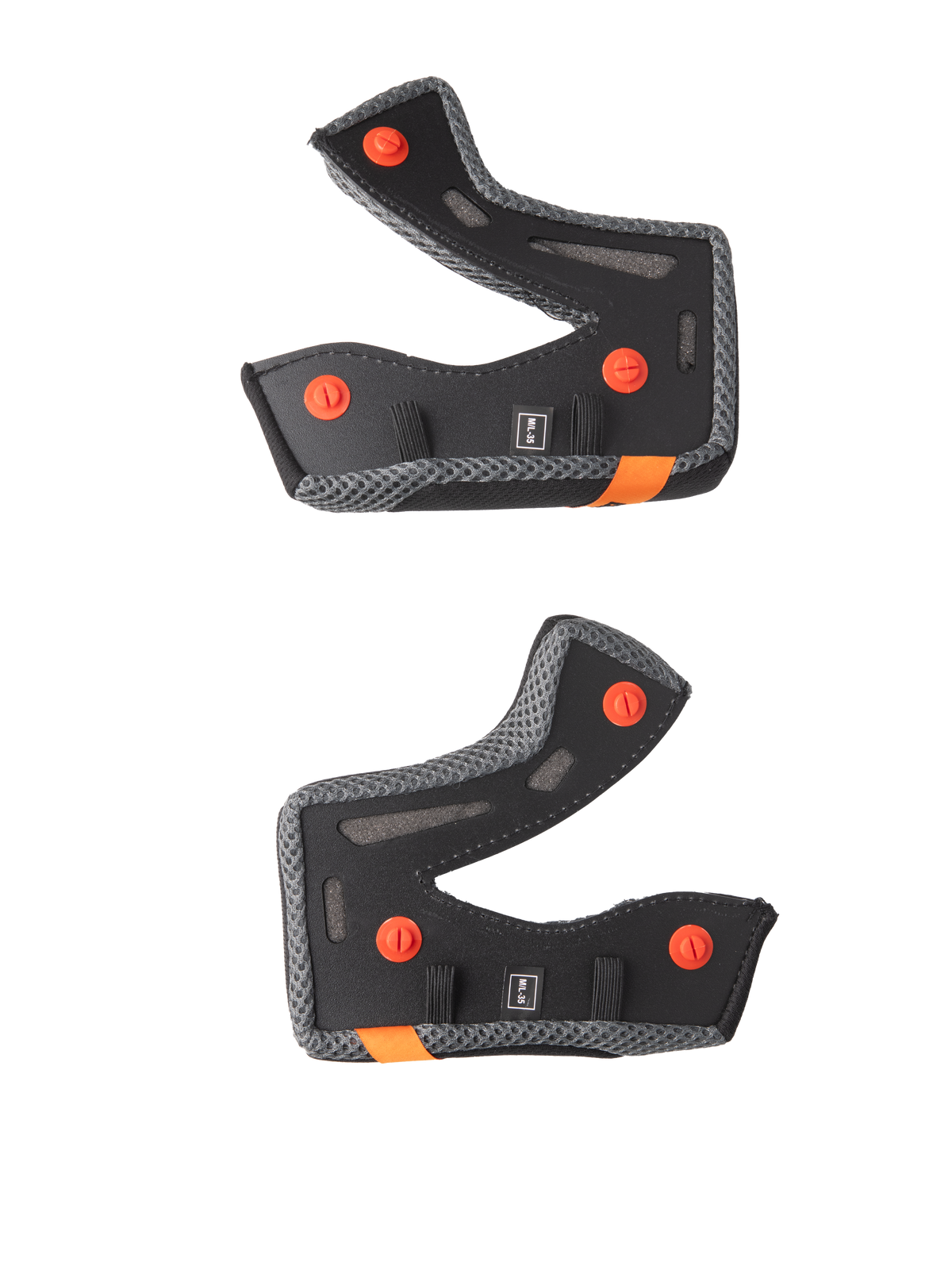 SM3 YOUTH CHEECK PAD SET REGULAR - GRAY