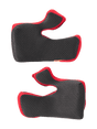 CHEECK PAD SET S-M10 22.06 "+5MM"" - BLACK Alpinestars motocross kit