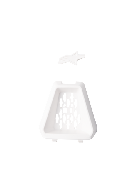 SM3 CHIN VENT - WHITE Alpinestars motocross kit