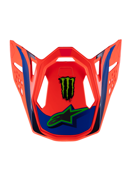 S-M10 DEEGAN VISOR ECE06 - ORANGE FL/PURPLE/PINK FLUO GL Alpinestars motocross kit