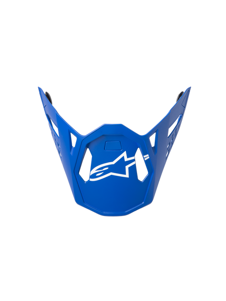 VISOR S-M10 22.06 - FLOOD - MET BLUE/MED BLUE/BLK CRB M&G Alpinestars motocross kit
