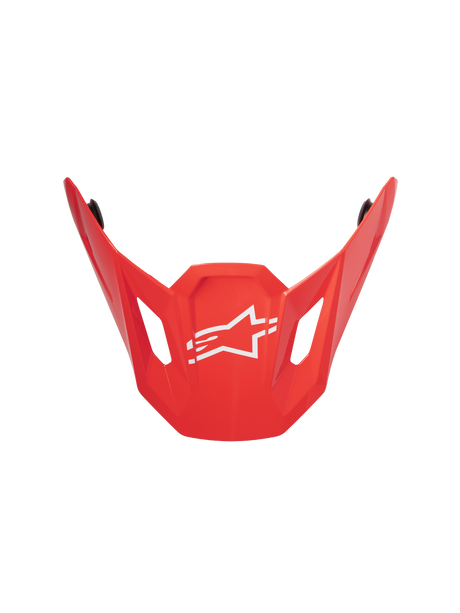 SM7 CORE VISOR ECE06 - RED Alpinestars motocross kit