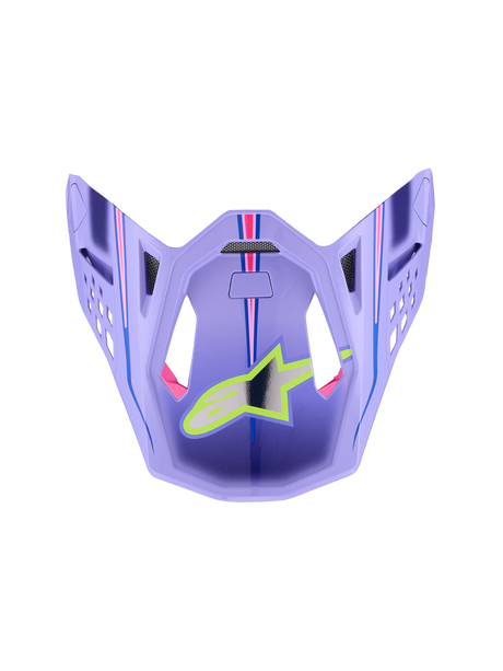 S-M10 JL VISOR ECE 22.06 - PURPLE/PINK FL/YELLOW FLUO GLS Alpinestars motocross kit