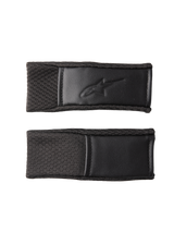 SM7 CHIN STRAP COVER SET - BLACK Alpinestars motocross kit