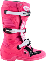 Alpinestars Tech 7S Youth Pink Fluo / Black / White