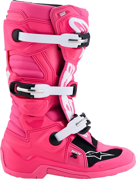 Alpinestars Tech 7S Youth Pink Fluo / Black / White