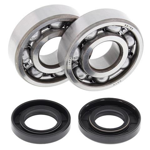 CRANK BEARING AND SEAL KIT YAHAMA YZ125 74-75 + 80-85,  MX/DT/IT/TY 125-175 72-83  (R)