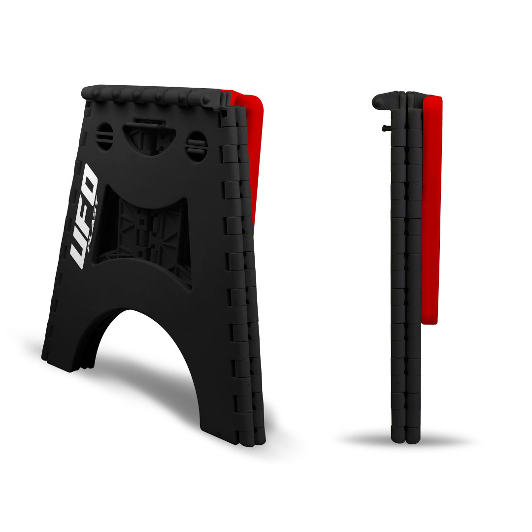 UFO Mecha Foldable Bike Stand (Red)