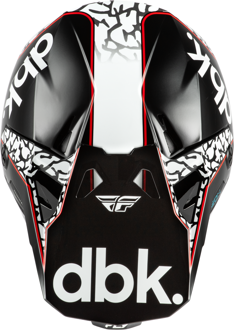Formula CP DBK Helmet - Black/White/Red