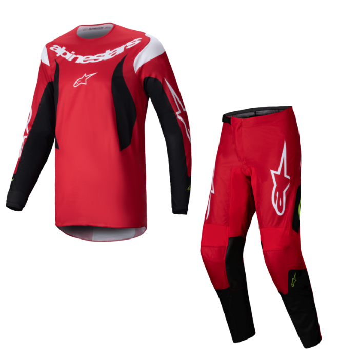 ALPINESTARS FLUID HAUL BRIGHT RED BLACK KIT COMBO