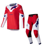 ALPINESTARS RACER VEIL BRIGHT RED WHITE KIT COMBO